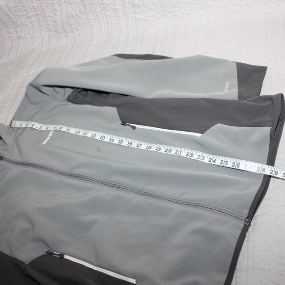 Patagonia Mens Adze Hybrid Jacket Gray on Gray Size Large Polartek Windblock - Picture 9 of 9